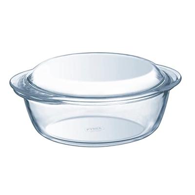 Pyrex ronde ovenschaal met deksel 2,1L