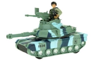 Toi-Toys Militaire Tank met Licht en Geluid - 17 cm Toi-Toys Militaire Tank met Licht en Geluid - 17 cm