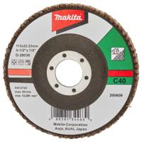 Makita Accessoires Lamellenschuurschijf 115mm C40 - D-28036 D-28036 - thumbnail