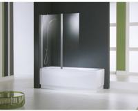 Badklapwand Novellini Aurora 2 delig 120x150cm 6mm NANO coating - thumbnail