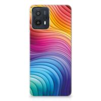 TPU Hoesje voor Motorola Moto G23 | G13 Regenboog - thumbnail