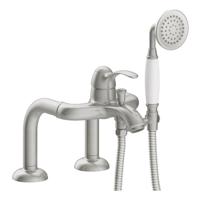 Badrandkraan Tres Clasic Mengkraan Opbouw Incl. Handdouche RVS Tres - thumbnail