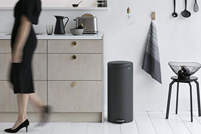 Brabantia pedaalemmer NewIcon 30 liter mineral infinity grey