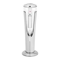 Royal Catering RCSD-4 Sapdispenser, 3 liter, koelsysteem met ledverlichting, drankdispenser, drankdispenser met tapkraan - thumbnail