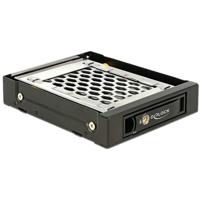 Delock 47228 3,5 mobiel rack voor 1 x 2,5 SATA/SAS HDD/SSD met trillingsbescherming - thumbnail