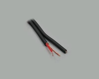 Unbekannt BKL Electronic 1106001 audiokabel, 2 x 0,14 mm², zwart, per meter
