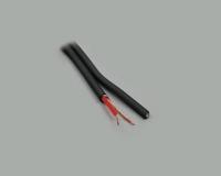 Unbekannt BKL Electronic 1106001 audiokabel, 2 x 0,14 mm², zwart, per meter - thumbnail