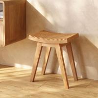 Kave Home Krukje 'Vicentina' Teakhout - thumbnail