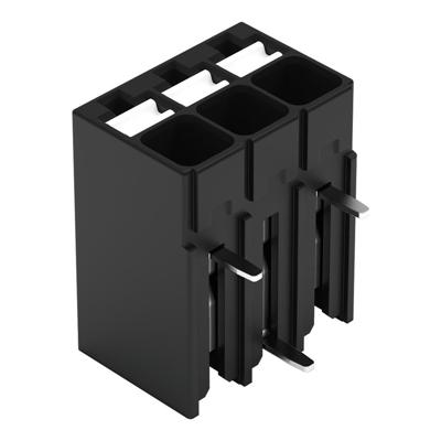 WAGO 2086-1223/300-000 Printklem 1.50 mm² Aantal polen 3 Zwart 1 stuk(s)