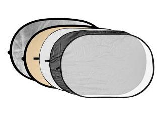 Godox 5-in-1 Soft Gold, Silver, Black, White, Translucent - 120x180cm Godox 5-in-1 Soft Gold, Silver, Black, White, Translucent - 120x180cm