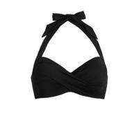 Seafolly push-up bikinitop zwart - thumbnail