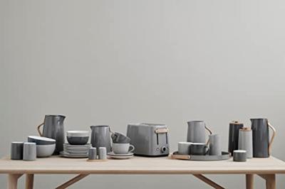 Stelton Emma Melkkan grijs dubbelwandig Stelton Emma Melkkan grijs dubbelwandig
