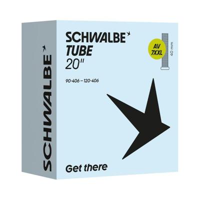 Schwalbe Benelux B.V. Schwalbe binnenband av7xxl 20" 90/120-406 av 40mm