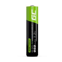 Green Cell 950mAh 1.2V Type AAA Oplaadbare Accu Klaar voor gebruik, VE = 2 stuks, Ni-MH-batterijen, Hoge capaciteit, Lage zelfontlading, Micro batterij, BK-4MCCE/8LE, HR03 - thumbnail
