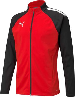 PUMA teamLIGA Trainingsjack Rood Zwart PUMA teamLIGA Trainingsjack Rood Zwart
