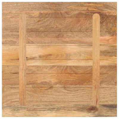 Tafelblad vierkant 80x80x3,8 cm massief mangohout