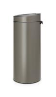 Brabantia Touch Bin New Afvalemmer 30L Platinum - thumbnail