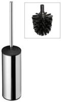 Geesa Wynk Toiletborstel met houder vrijstaand Chroom (zwarte borstelkop) 914510-02 - thumbnail