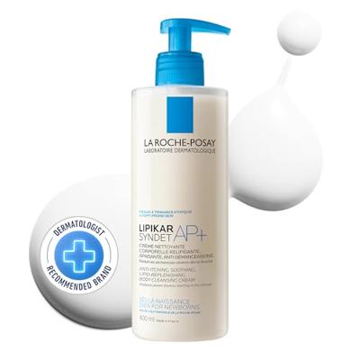 La Roche-Posay Lipikar Syndet Ap+ Douchecrème Droge, Jeukende Huid 400ml