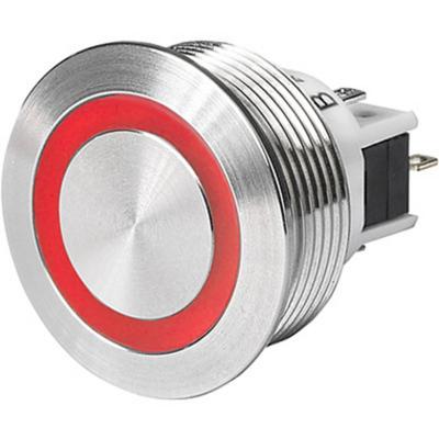 Schurter 3-145-547 Druktoets 250 V/AC 5 A (Ø) 22 mm IP40 1 stuk(s)