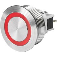 Schurter 3-145-547 Druktoets 250 V/AC 5 A (Ø) 22 mm IP40 1 stuk(s) - thumbnail