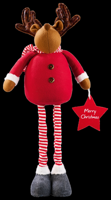 LIVARNO home Kerstdecoratie kabouter of rendier (Rendier, Rood)