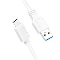 LogiLink USB-kabel USB 3.2 Gen1 (USB 3.0 / USB 3.1 Gen1) USB-A stekker, USB-C stekker 0.50 m Wit CU0173 - thumbnail