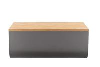 Alessi Broodtrommel met snijplank Mattina - Dark Grey - BG03 DG - door Big-Game - thumbnail