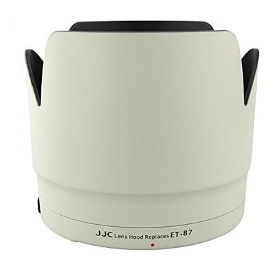 JJC LH-87 camera-objectiefadapter (Canon ET-87, wit, ABS, Canon EF 70-200mm f/2.8L IS II USM lens; Canon EF 70-200mm f/2.8L IS II USM lens; Canon EF 70-200mm f/2.8L IS III USM lens, 73g, 115mm)