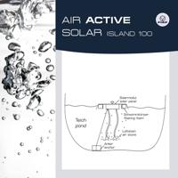 FIAP 2971 Air Active Solar Island 200 Drijvende vijverbeluchting op zonne-energie - thumbnail