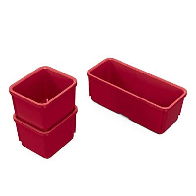 KETER 250927 Stack n Roll Gereedschapskist (leeg) Zwart