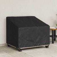 Tuinstoelhoes Zwart 96 x 79 x 74 cm 420D oxford stof - thumbnail
