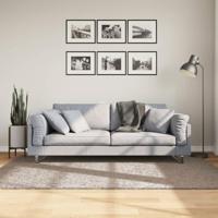 VidaXL Vloerkleed pamplona shaggy hoogpolig modern 140x200 cm beige - thumbnail