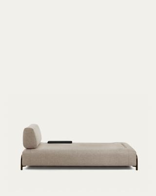 Kave Home 3-zits Bank 'Compo' Met Blad, kleur Beige