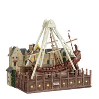 Halve maen werkt op batterijen l29xb21xh26cm Efteling kerst Luville - Luville - thumbnail