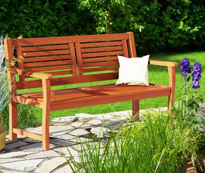 Monzana Tuinbank - Eucalyptus - hardhout - 120cm Monzana Tuinbank - Eucalyptus - hardhout - 120cm
