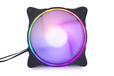 Alphacool Rise Aurora PC-ventilator Zwart (b x h x d) 120 x 120 x 25 mm