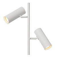 Lucide CLUBS - Vloerlamp - 2xGU10 - Wit - thumbnail