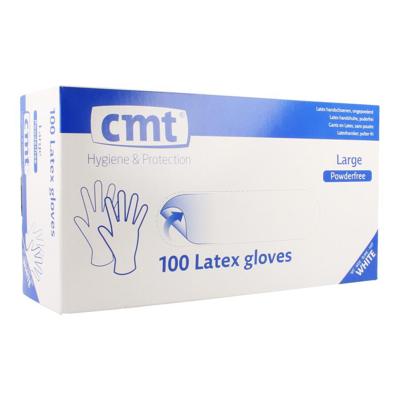 Cmt Handschoenen Latex Wit Pf l 100