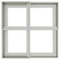 Tuin Bloempot Zilver 100 x 100 x 60 cm Gegalvaniseerd staal - thumbnail