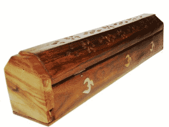 Wierookbrander en Bewaardoos OM (30 cm) Wierookbrander en Bewaardoos OM (30 cm)