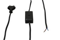 Max Hauri Snoerdimmer Universeel Zwart Schakelvermogen (max.) 100 W 1 stuk(s) - thumbnail