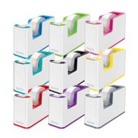 Leitz Plakbanddispenser WOW 5364 Wit, Blauw Rolbreedte (max.): 19 mm Rollengte (max.) 33 m - thumbnail