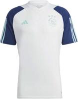 Ajax Trainingsshirt Junior Wit 2023/2024 - Maat 140 - Kleur: WitBlauwRoze | Soccerfanshop - thumbnail