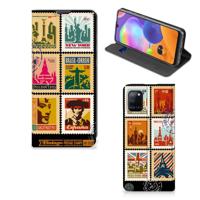 Samsung Galaxy A31 | Book Cover | Postzegels - thumbnail