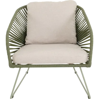 Loungestoel Izumi groen