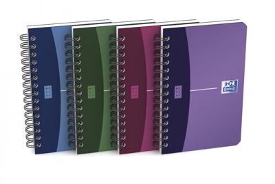 Oxford Office Urban Mix notitieboekje, 180 bladzijden, ft 9 x 14 cm, geruit 5 mm, geassorteerde kleuren Oxford Office Urban Mix notitieboekje, 180 bladzijden, ft 9 x 14 cm, geruit 5 mm, geassorteerde kleuren
