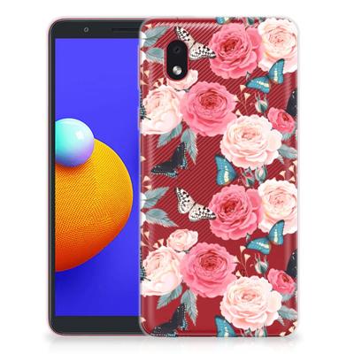 Samsung Galaxy A01 Core | TPU Case | Butterfly Roses