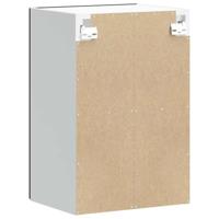 Keukenbovenkast met glazen deur Lucca zwart - thumbnail