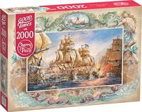 Sea Battle Puzzel 2000 Stukjes - thumbnail